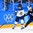 GANGNEUNG, SOUTH KOREA - FEBRUARY 19: Finland's Annina Rajahuhta #11 pulls the puck away from USA's Emily Pfalzer #8 during semifinal round action at the PyeongChang 2018 Olympic Winter Games. (Photo by Matt Zambonin/HHOF-IIHF Images)


